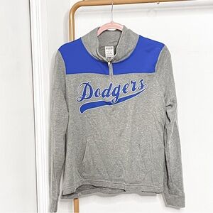 Victorias Secret PINK Los Angeles Dodgers Pullover Sweater Medium *Rare*